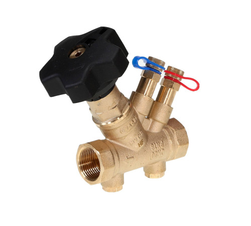 Клапан балансировочный Ридан MVT-R DN 20 PN 20 ручной муфтовый с дренажем НС-1514775