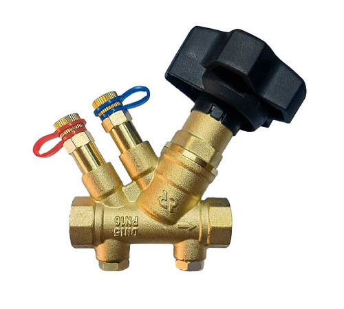 Клапан балансировочный Ридан MVT-R DN 20 PN 20 ручной муфтовый с дренажем НС-1514775