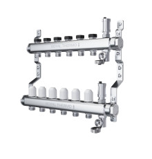 Коллектор из нержавеющей стали Royal Thermo универсальный 1x3/4 2 выхода RTE 55.002