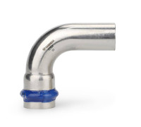 Угольник 90° однораструбный Varmega Inox Press 35 мм 1659677