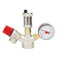 Группа безопасности котла Varmega VM16101 1 латунь VM16101