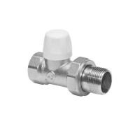 Клапан радиаторный запорный прямой Altstream 3/4 ВР-НР 10202