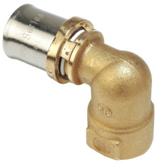 Угольник-пресс Giacomini латунь ВР 20x3/4 RM129Y047