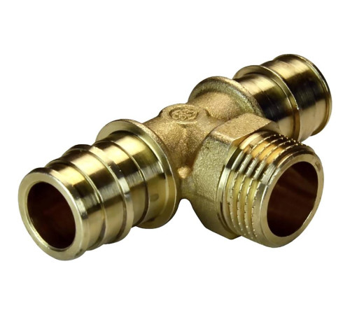 Тройник Giacomini GX 20x1/2x20 мм наружная резьба GX153Y034