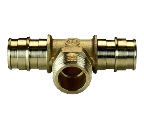 Тройник Giacomini GX 20x1/2x20 мм наружная резьба GX153Y034