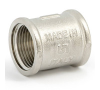 Муфта Uni-Fitt 1 ВР-ВР никелированная латунная НС-1513117