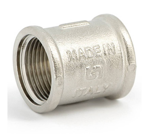 Муфта Uni-Fitt 1 ВР-ВР никелированная латунная НС-1513117