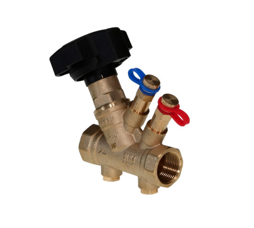 Клапан балансировочный Ридан MVT-R DN 15 PN 20 ручной муфтовый с дренажем НС-1514773