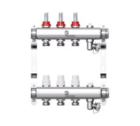 Коллекторная группа с расходомерами Wester MUFS 1х3/4 3 выхода MUFS03