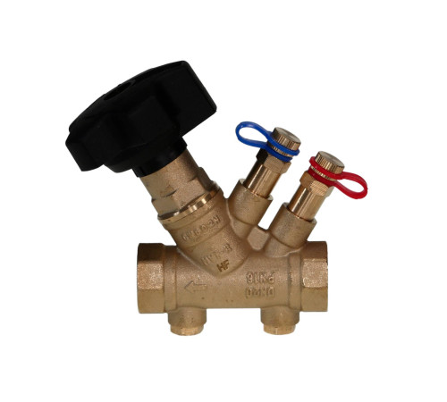 Клапан балансировочный Ридан MVT-R DN 15 PN 20 ручной муфтовый с дренажем НС-1514773