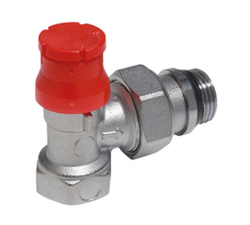 Клапан термостатический угловой Giacomini с преднастройкой 1/2 R401PX233