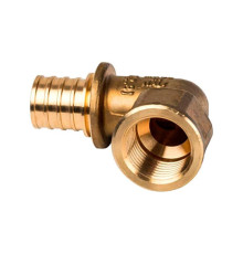 Угольник-переходник РОСТерм аксиальный с внутренней резьбой 16x1/2 100020302