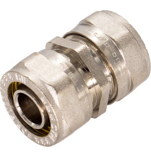 Муфта соединительная CTM 16х16 мм обжимная для металлопластиковых труб CC001616