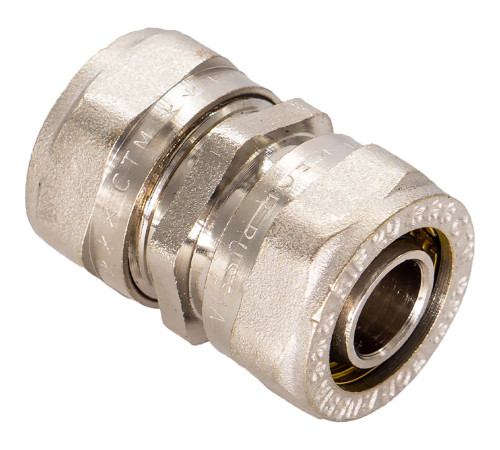 Муфта соединительная CTM 16х16 мм обжимная для металлопластиковых труб CC001616