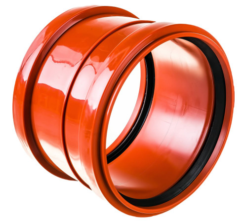 Муфта ремонтная Политэк 160 мм для наружной канализации 100016010