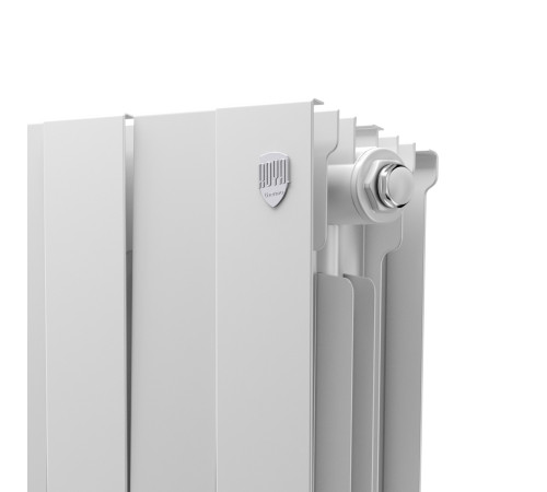 Радиатор биметаллический Royal Thermo PianoForte 300 14 секций боковое подключение белый 1682332