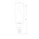 Светодиодная лампа quotСвеча на ветруquot Dimmable CW35 7W 4200K E14 BLE1450