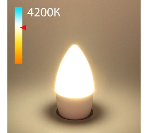 Светодиодная лампа quotСвечаquot C37 8W 4200K E27 BLE2716
