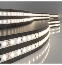 Светодиодная лента 24 В 9,6 Вт/м 120 Led/м 2835 IP20, теплый белый 3300K, 5 м Лента светодиодная 24V 9,6W 120Led 2835 IP20 теплый белый, 5м