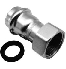 Пресс-фитинг из нержавеющей стали с накидной гайкой Kromwell 35х1 KW.SP908003506