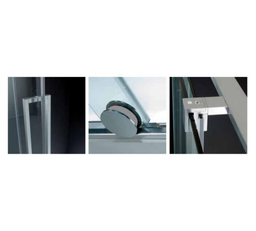 Дверь для душевой кабины раздвижная левая Provex S-Lite 1300х1950 мм 1079 SN 05 GL L (W1300)