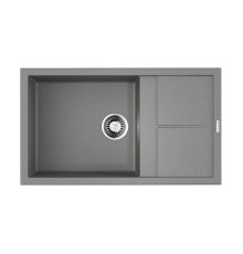 Кухонная мойка Omoikiri Sumi 86-GR Tetogranit 86x50 см leningrad grey 4993564