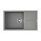 Кухонная мойка Omoikiri Sumi 86-GR Tetogranit 86x50 см leningrad grey 4993564