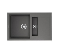 Кухонная мойка Omoikiri Sakaime 78-2-PL Tetogranit 78x50 см платина 4993199