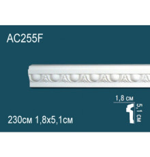 Молдинг полиуретановый гибкий Perfect AC255F с рисунком AC255F