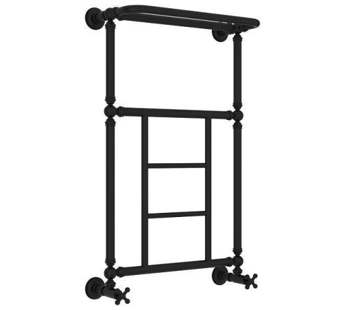 Полотенцесушитель водяной Сунержа Ренессанс 500x860 мм матовый черный 31-0282-8650