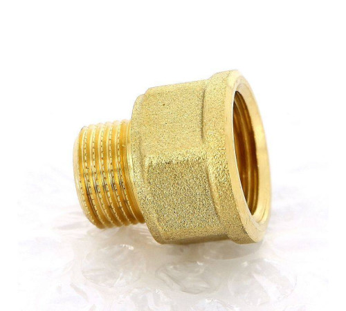 Переходник НВ Uni-Fitt 3/8x1/2 латунный 603G1200
