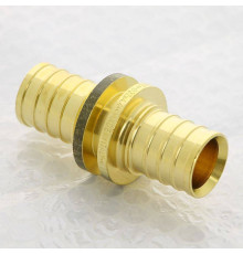 Муфта аксиальная равнопроходная Uni-Fitt 32 мм латунь 740G9900