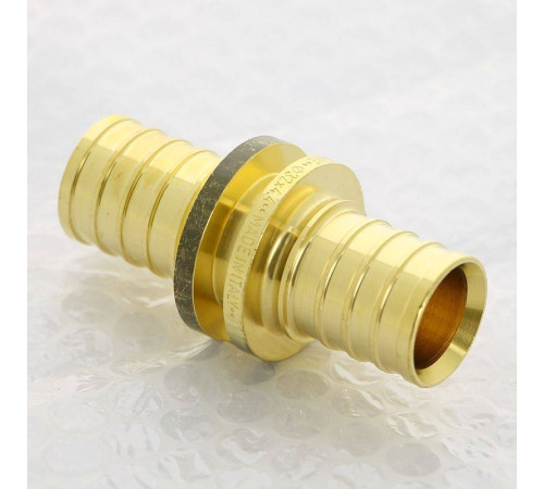 Муфта аксиальная равнопроходная Uni-Fitt 32 мм латунь 740G9900