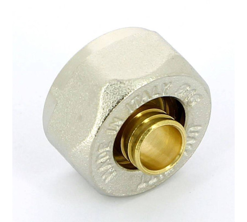 Соединитель обжимной Uni-Fitt 16x2.0 мм - 3/4 EK для полиэтиленовых труб 681N1634