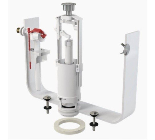 Выпускной комплект Alcaplast со стоп-кнопкой и впускным механизмом A15 1/2 хром SA2000 1/2