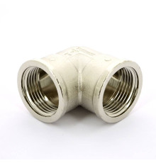 Угольник латунный никелированный Tiemme 1 ВР-ВР 1500144