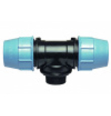 Тройник компрессионный Unidelta 40х1 1/4х40 мм НР 1010040005