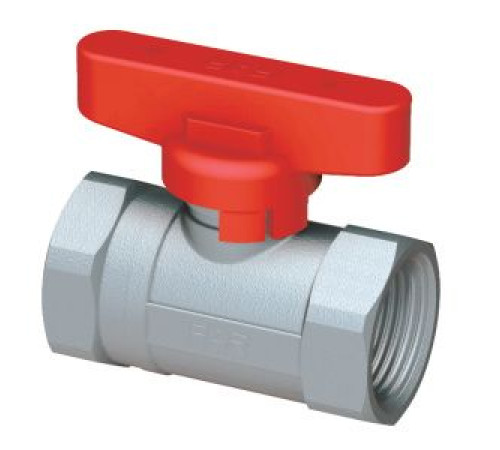 Кран шаровой FAR FS 3036 1/2 ВР-ВР бабочка красная ручка FS 3036 12RC