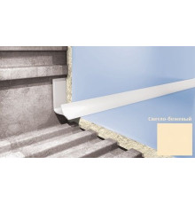 Профиль для плитки внутренний Cezar VS125 7 мм светло-бежевый VS125