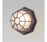 Уличный настенный светильник Telarana S капучино GL 1023D