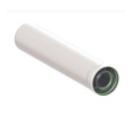 Удлинение коаксиальное Gekon 60/100 мм 500 мм алюминий GKD 60100L050AL