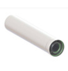 Удлинение коаксиальное Gekon 60/100 мм 2000 мм алюминий GKD 60100L200AL