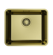 Кухонная мойка Omoikiri Omi 43-U/I Ultra Mini LG светлое золото 43x17,9 см 4997403