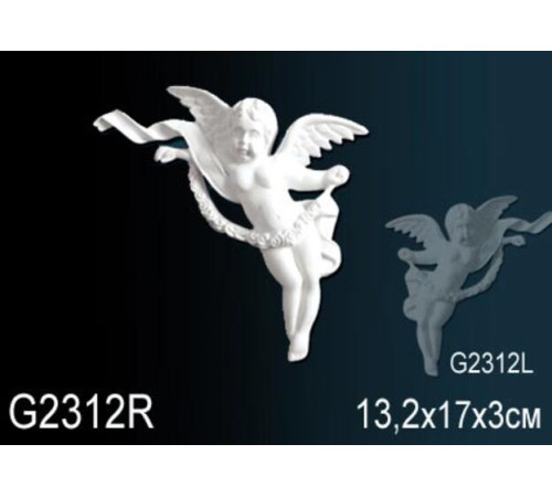 Декоративный элемент Perfect G2312R из полиуретана G2312R