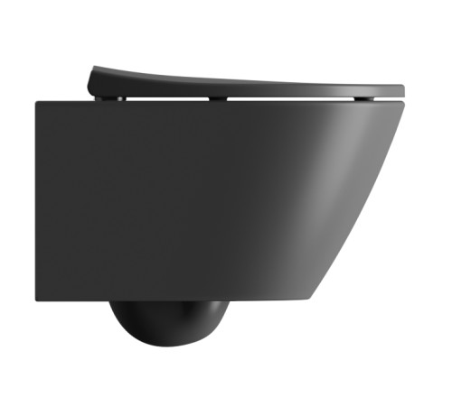 Сиденье для унитаза GSI MODO микролифт черный матовый Ardesia MS98C26