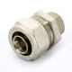 Муфта обжимная Tiemme никелированная 20х3/4 НР 1600005