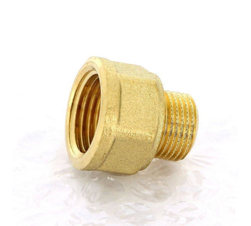 Переходник НВ Uni-Fitt 3/8x1/2 латунный 603G1200