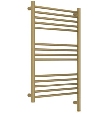 Полотенцесушитель электрический Сунержа Богема 3.1 прямая 500x800 мм правый золотой шёлк матовый 32-6005-8050