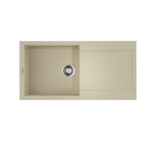 Кухонная мойка OMOIKIRI Sakaime 100-BE Tetogranit 100x50 см ваниль 4993885