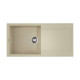 Кухонная мойка OMOIKIRI Sakaime 100-BE Tetogranit 100x50 см ваниль 4993885